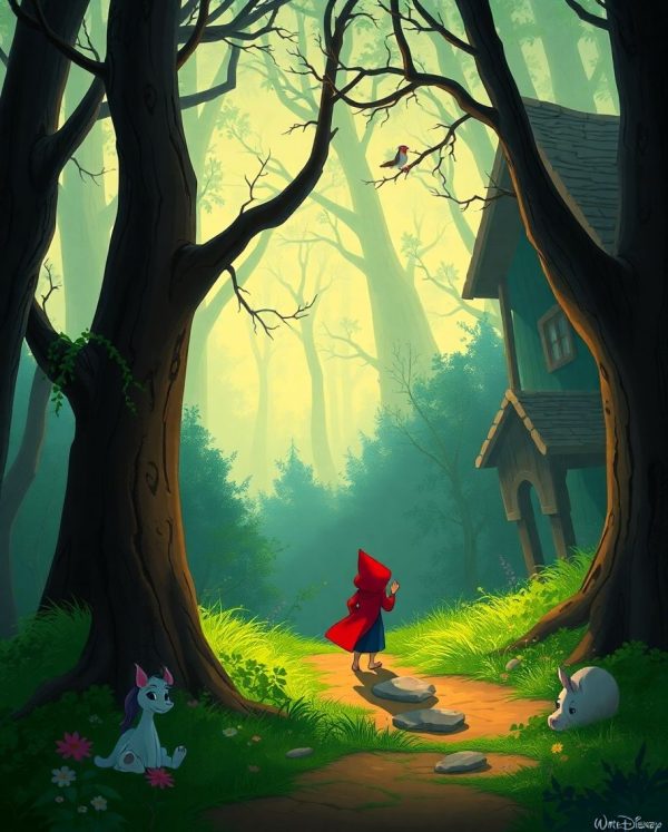 alt="little red riding hood"