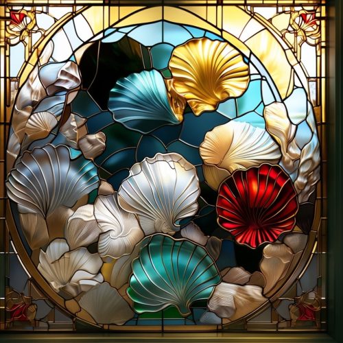 Stain Glass Window Multi Colour