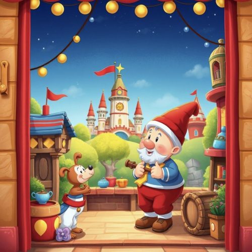 Noddy In Toyland Fish Tank Decoration Sticker