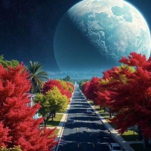 alt="another world red trees decal"