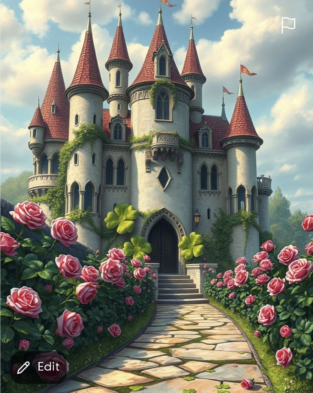 castles collection background sticker for aquariums
