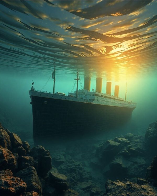 alt="ship wreck under the sea"