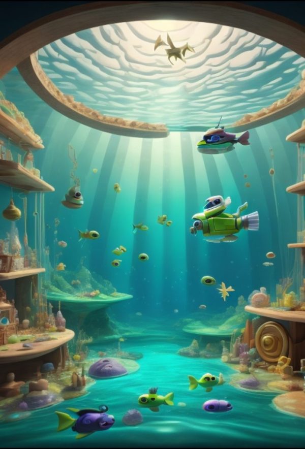 alt="toy story under water"