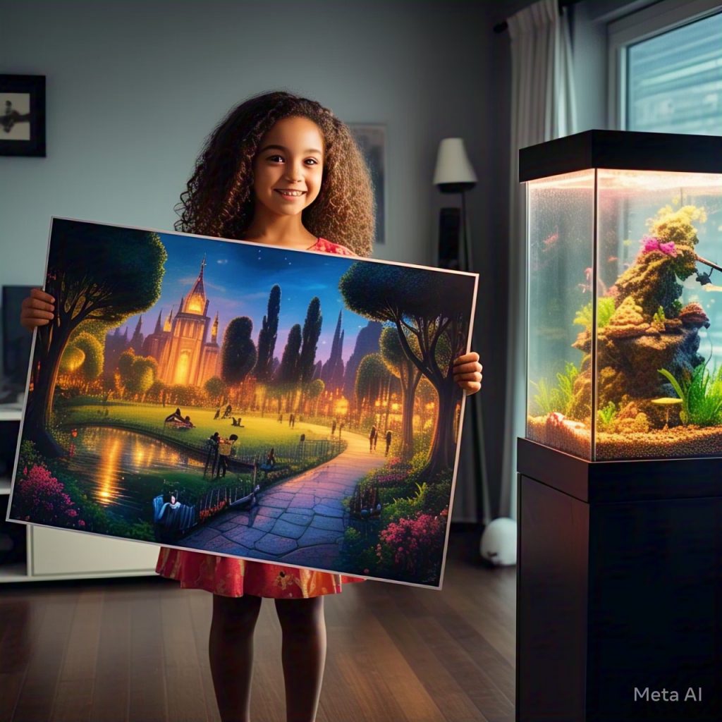 alt= "adhesive vinyl aquarium backdrop"