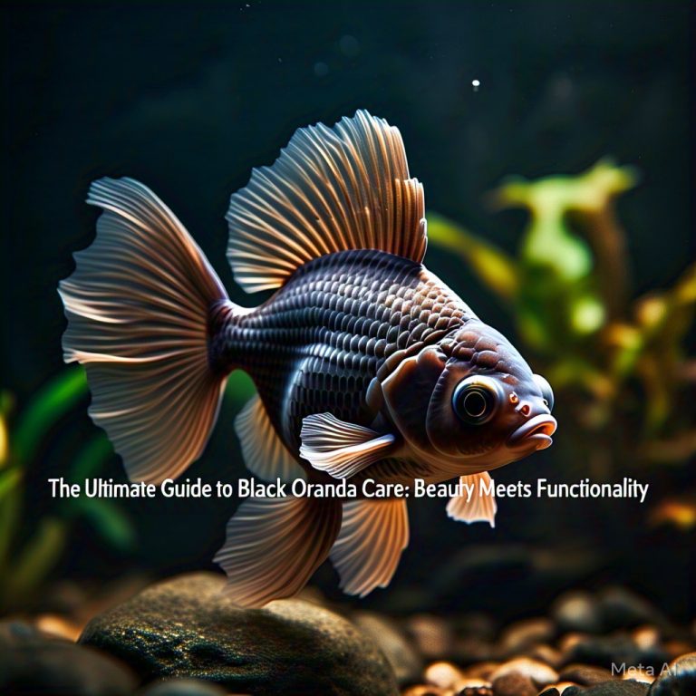 The Ultimate Guide to Black Moor Goldfish Care: