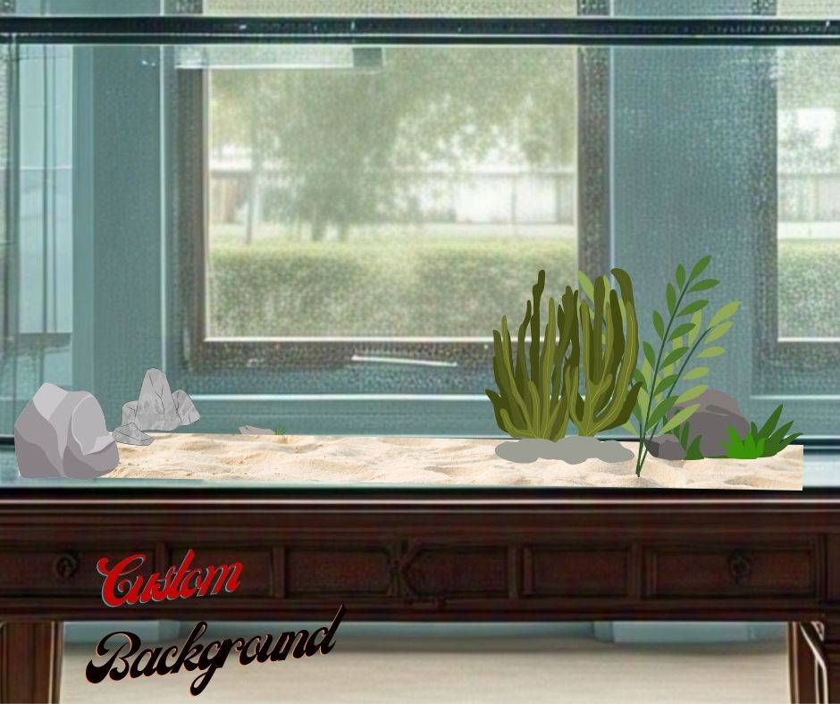 alt="Custom Aquarium Background Static Vinyl"