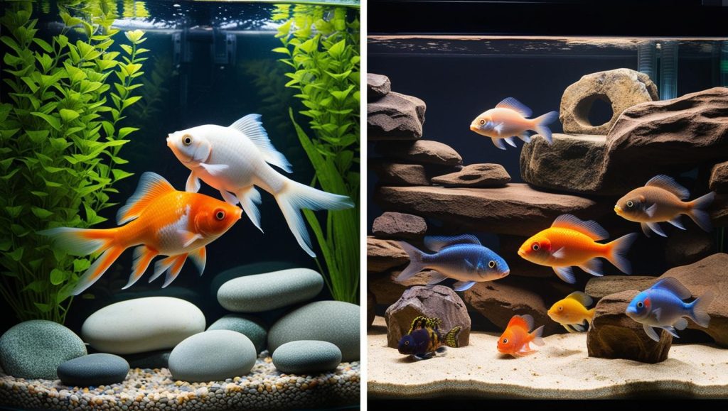 alt="tank cave vs smooth stones"
