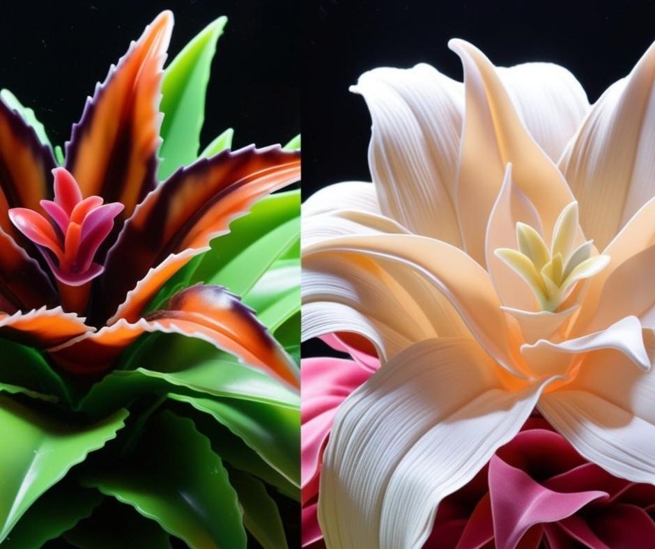 alt="silk flowers vs plastic flowers"