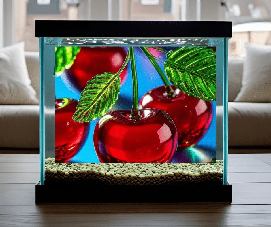 red cherry betta fish tank aquarium background