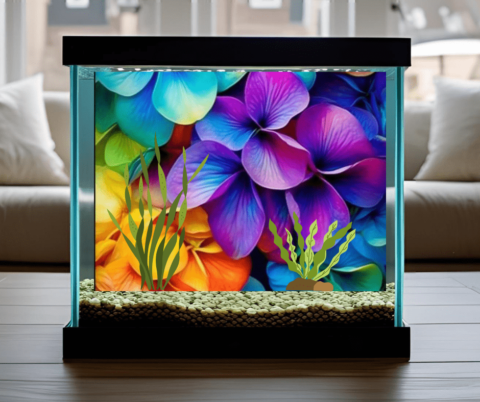 3d look static vinyl background