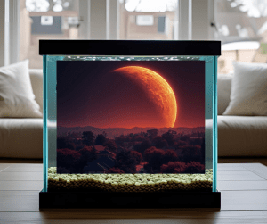 dark world theme fish tank background betta fish tank