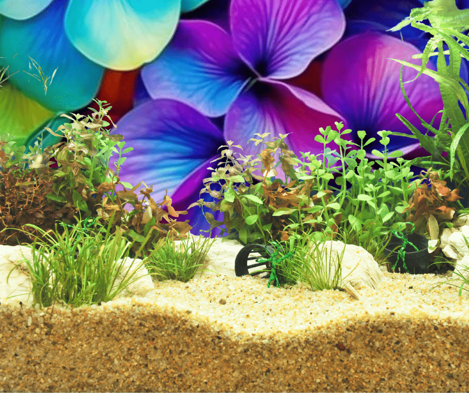 diy aquarium backgrounds with a pro background
