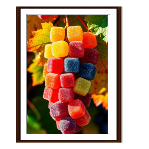 The lolly Tree Fish Tank Background