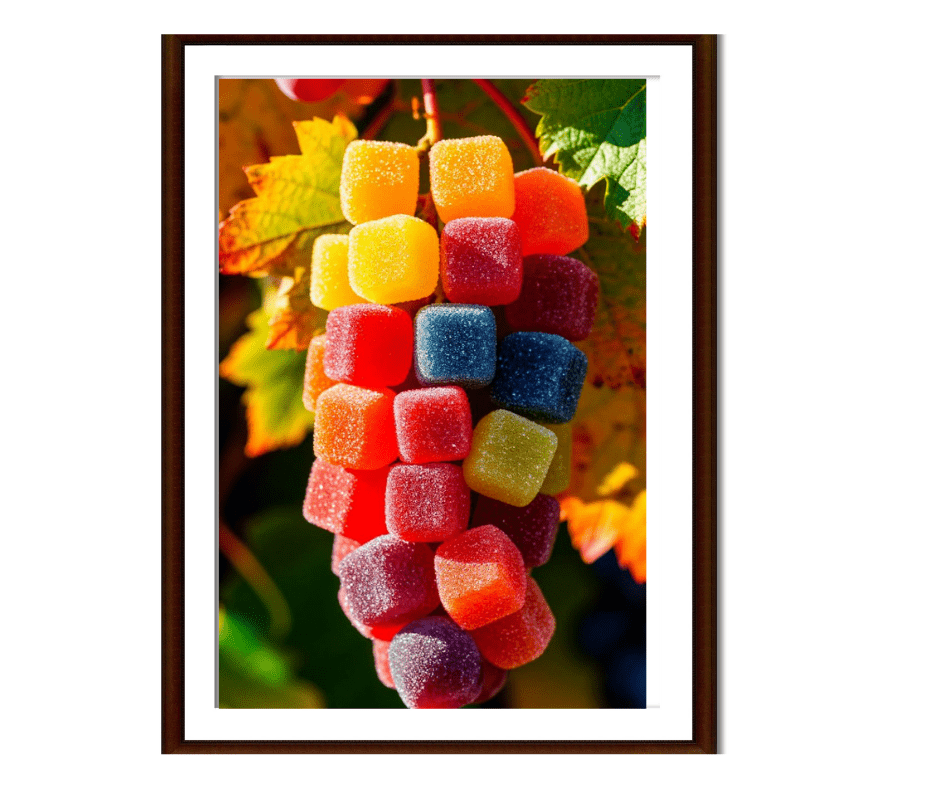 lolly tree wall art