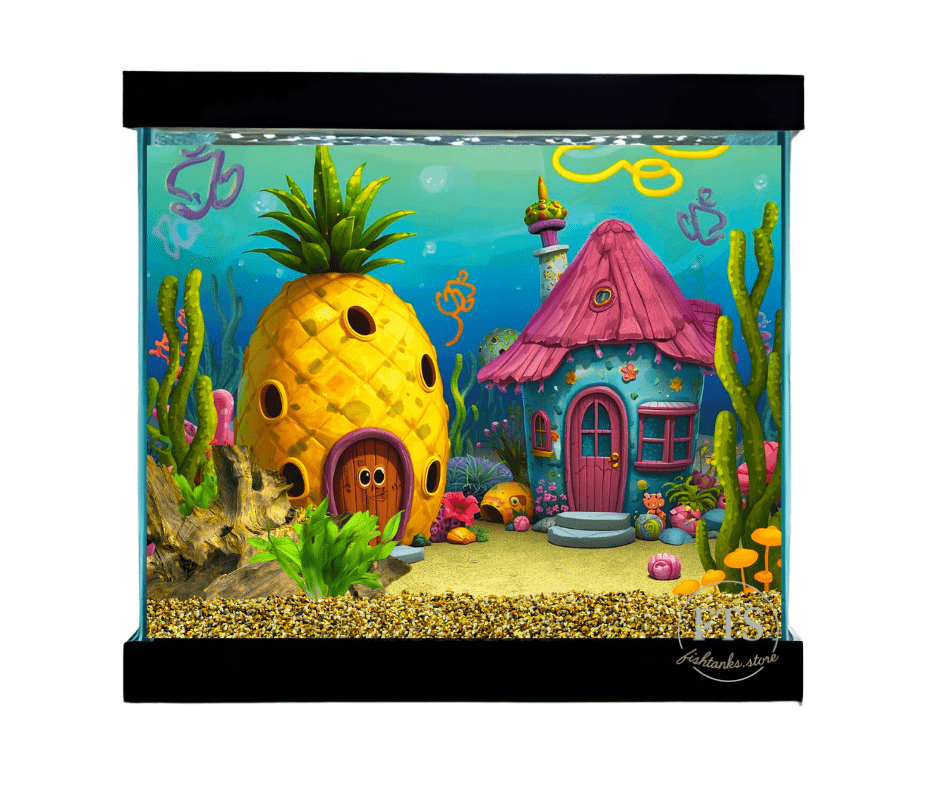 sponge bob fish tank themes
