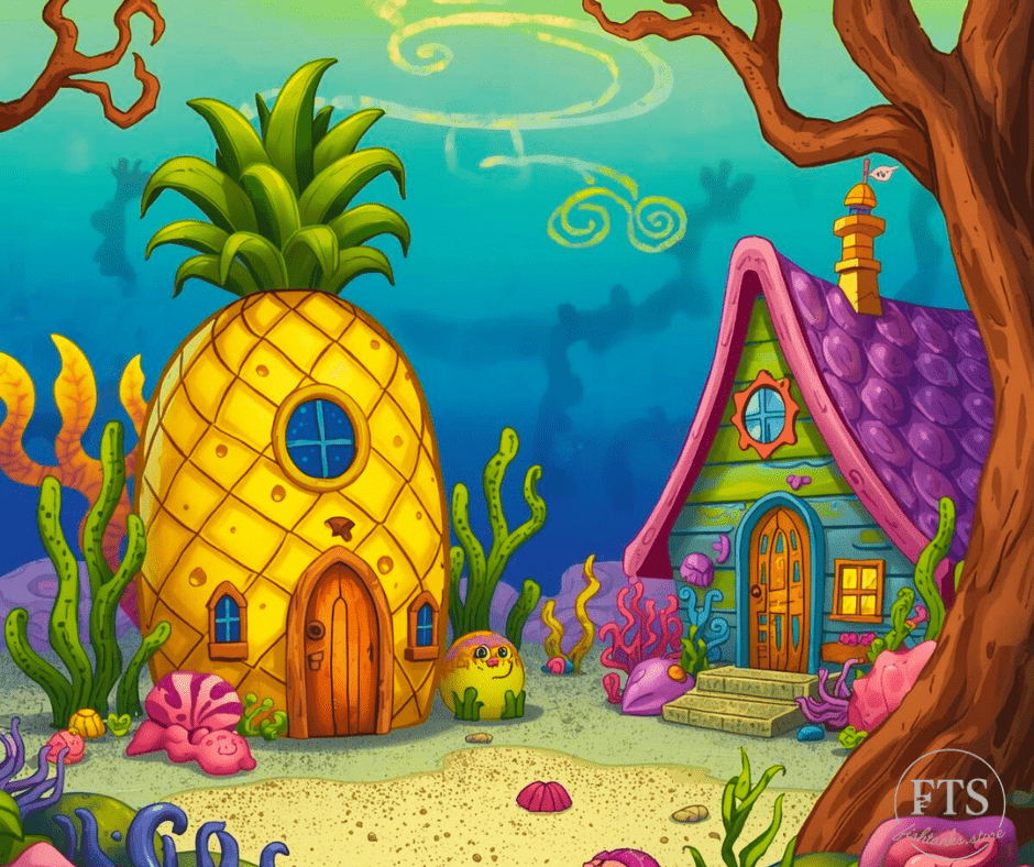 Bikini Bottom Background theme
