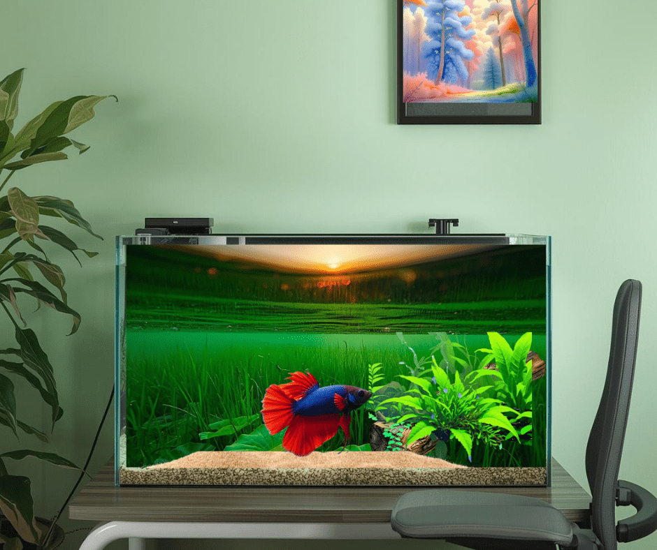 under the rice paddies setup