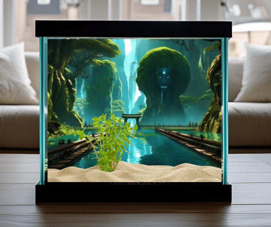 cool aquarium decorations avatar zen garden